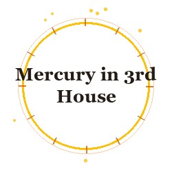 Mercury in 3rd House